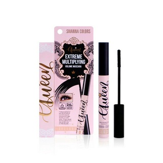 SIVANNA COLORS QUEEN EXTREME MULTIPLYING VOLUME MASCARA : HF9034 | มาสคาร่า