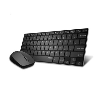 RAPOO KB-9000-BK Wireless Keyboard&amp;Mouse (IP7-000959) เมาส์คีย์บอร์ดไร้สาย