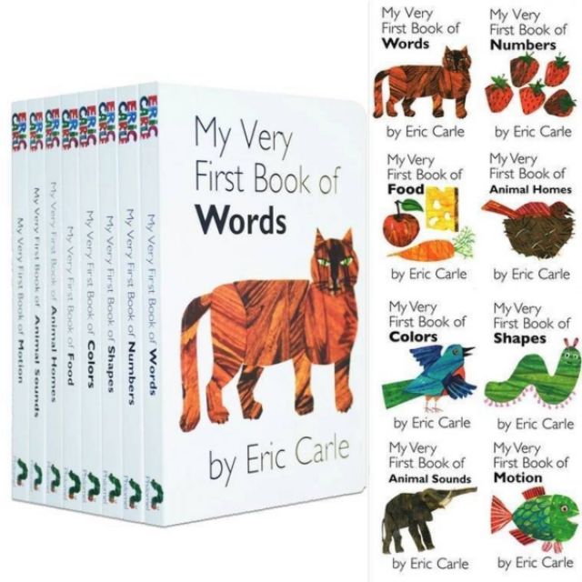 Eric Carle My First Book (ชุด 8 เล่ม)