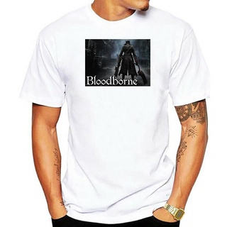 ใหม่! เสื้อยืด ลาย Bloodborne Night Street ขนาดเล็ก สีดํา GE1712SS-5XL