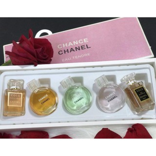 กิ๊ฟเซ็ตน้ำหอมสิงคโปร์ Chanel 5 ขวด