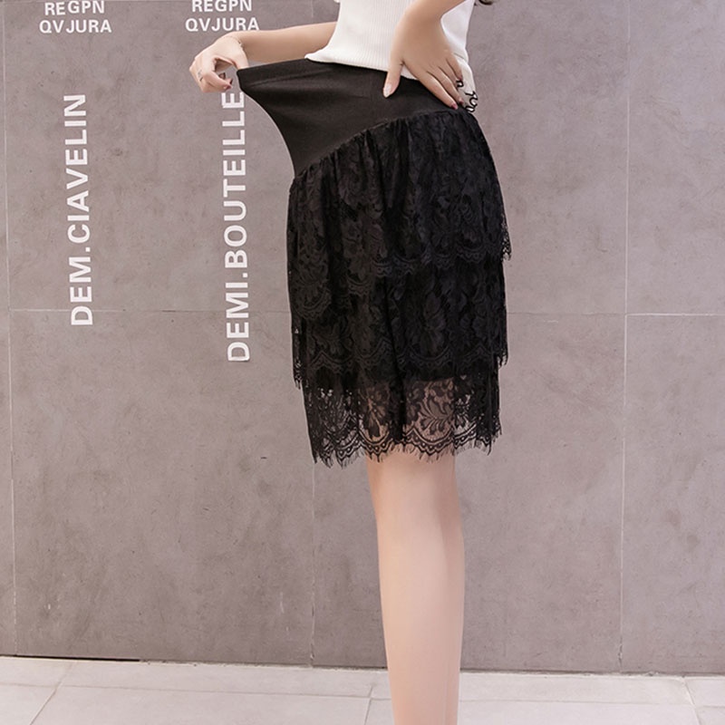 กางเกงคนท้องแต่งลูกไม้ย้อนยุค มี2 สีให้เลือก - รูปที่ 4