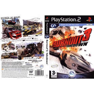 แผ่นเกมส์ PS2 Burnout 3 - Takedown   คุณภาพ ส่งไว (DVD)