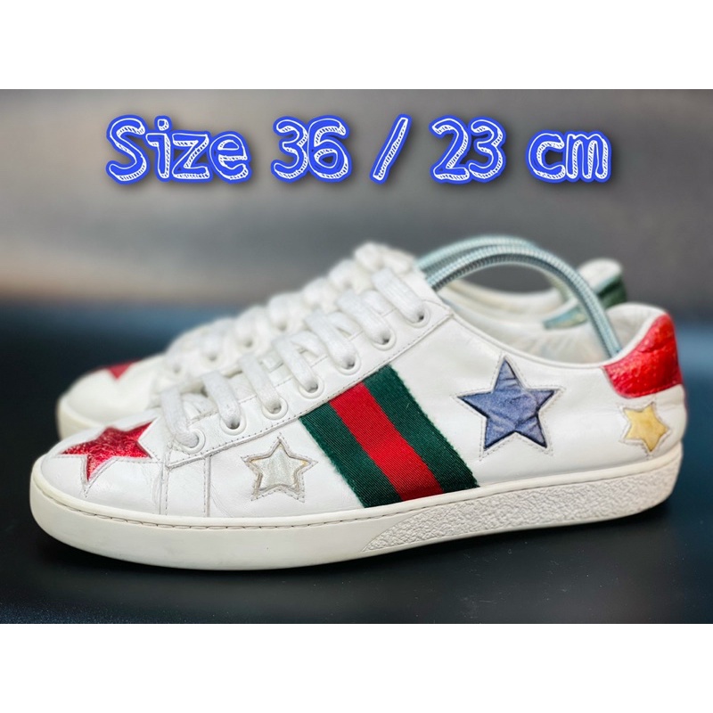 Gucci Ace Stars Embroidered Sneaker ⭐️