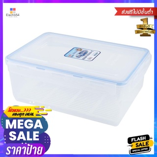 กล่องอาหารเหลี่ยม SUPER LOCK 5058 7.2 ลิตรFOOD CONTAINER MICRON SUPER LOCK 5058 7.2L