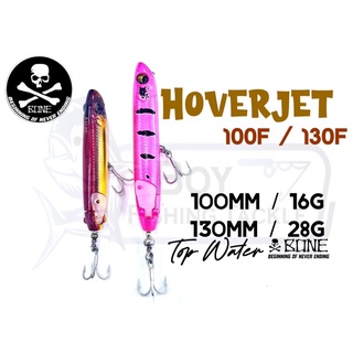 Bone HOVERJET 100F 130F เหยื่อตกปลาน้ําด้านบน