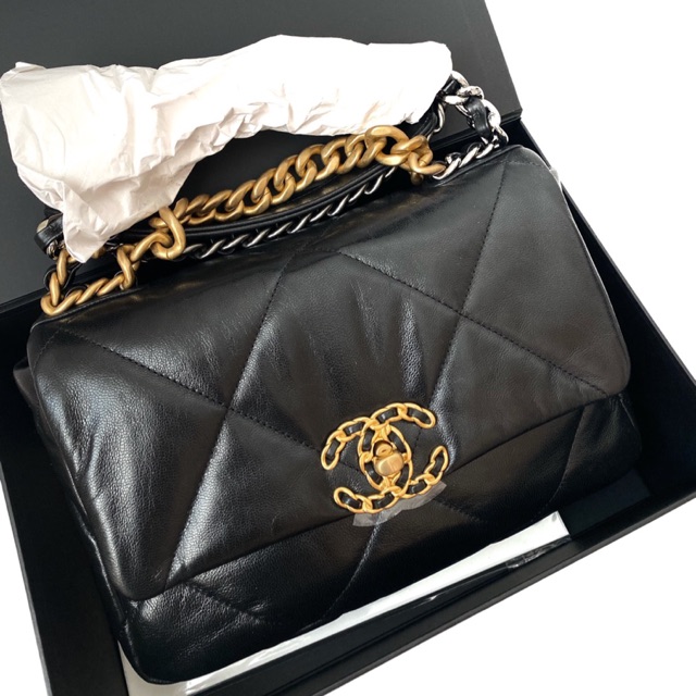 Chanel 19 Flap Bag Size 26 Full set