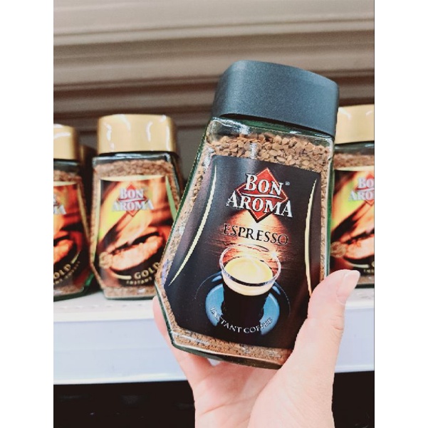 BON AROMA ESPRESSO Coffee บอนอโรมาเอสเพรสโซ่ กาแฟสำเร็จรูป 100 กรัม
