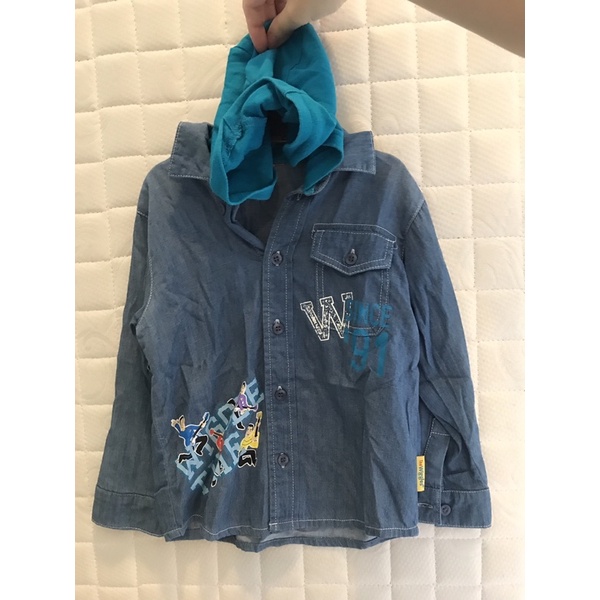 KEMEJA เสื้อ Wiggly ไซส์ 3-4 ปี ใหม่