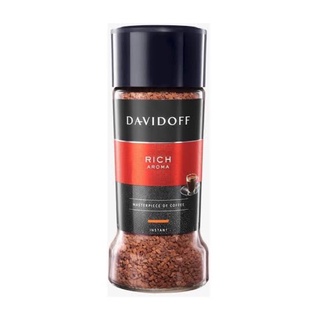 (Davidoff Rice Aroma Coffee) 100 G. แดวิดอฟฟ์ กาแฟริชอโรม่า กาแฟสำเร็จรูป ..นำเข้า ของแท้ 100%