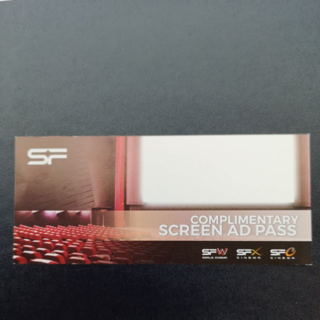 ตั๋วหนัง SF Cinema ที่นั่ง Deluxe หรือ Premium โรงภาพยนต์ 2มิติ หรือ 3มิติ