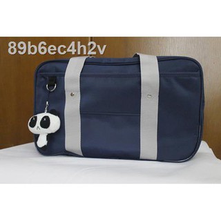 ❣กระเป๋านักเรียนญี่ปุ่น orthodox JK uniform bag without LOGO commuter men’s and women’s school canvas hand-held cos 6NRj