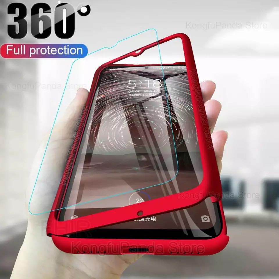 （Ready Stock）HUAWEI P40 PRO P40 Full Protection 360 Case Hard PC COVER