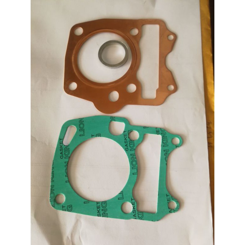 ปะเก็นชุดฝาสูบทองแดง, เสื้อ, ท่อเวฟ125, เวฟ125iเก่ามี54,57,59,62mm