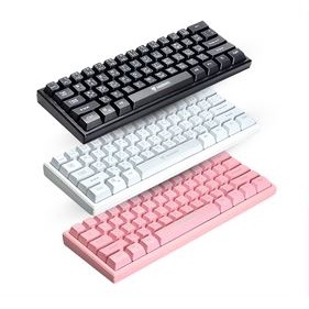 [กทม.ส่งทันที] Nubwo ⚡️FLASH SALE⚡️Newๆๆ Keyboard NK-38 60% Mini น่ารักมุ้งมิ้งมากๆ พกพาสะดวก ใช้งาน
