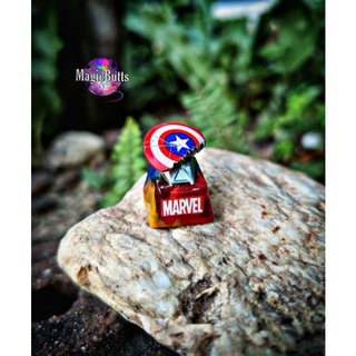 [ พร้อมส่ง ]​ ปุ่ม​คีย์บอร์ด​ Captain​ America Shield โล่ กัปตันอเมริกา