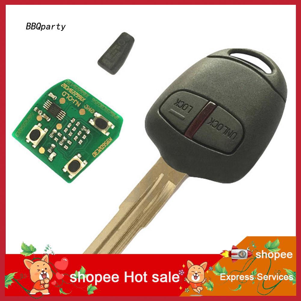 Azx_433.92mhz กุญแจรีโมตรถยนต์ สําหรับ Mitsubishi Outlander Pajero Triton ASX Lancer MIT8