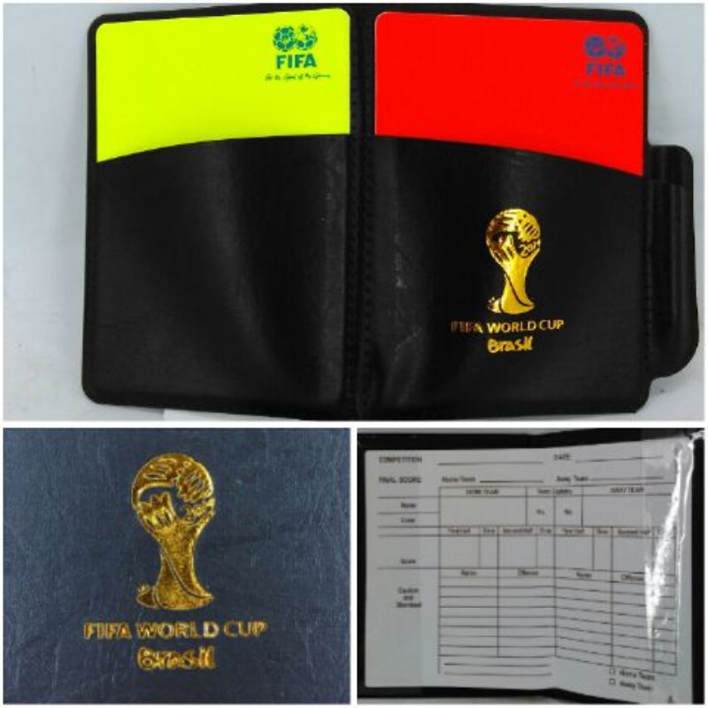 FIFA REFEREE CARD FOOTBALL FUTSAL HAKIM LINE REFEREE CARD