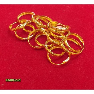 KMDGold ต่างหูทอง 90%นำ้หนักตามชั่ง ทองแท้เยาวราชขายได้จำนำได้