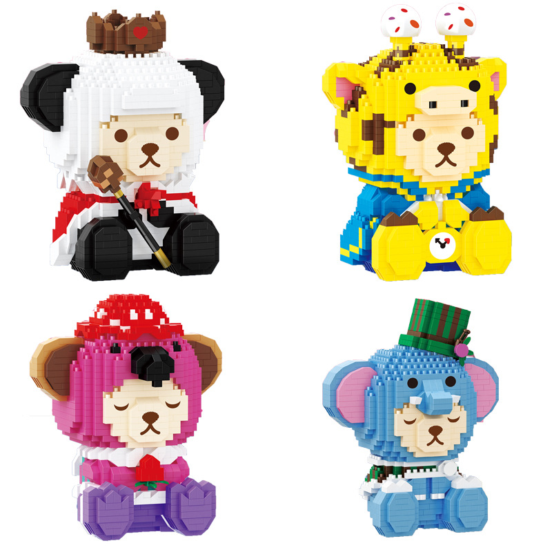 ZMS Magic Blocks Yoshe Mini Blocks Marie bowwser Micro blocks Anime DIY ...