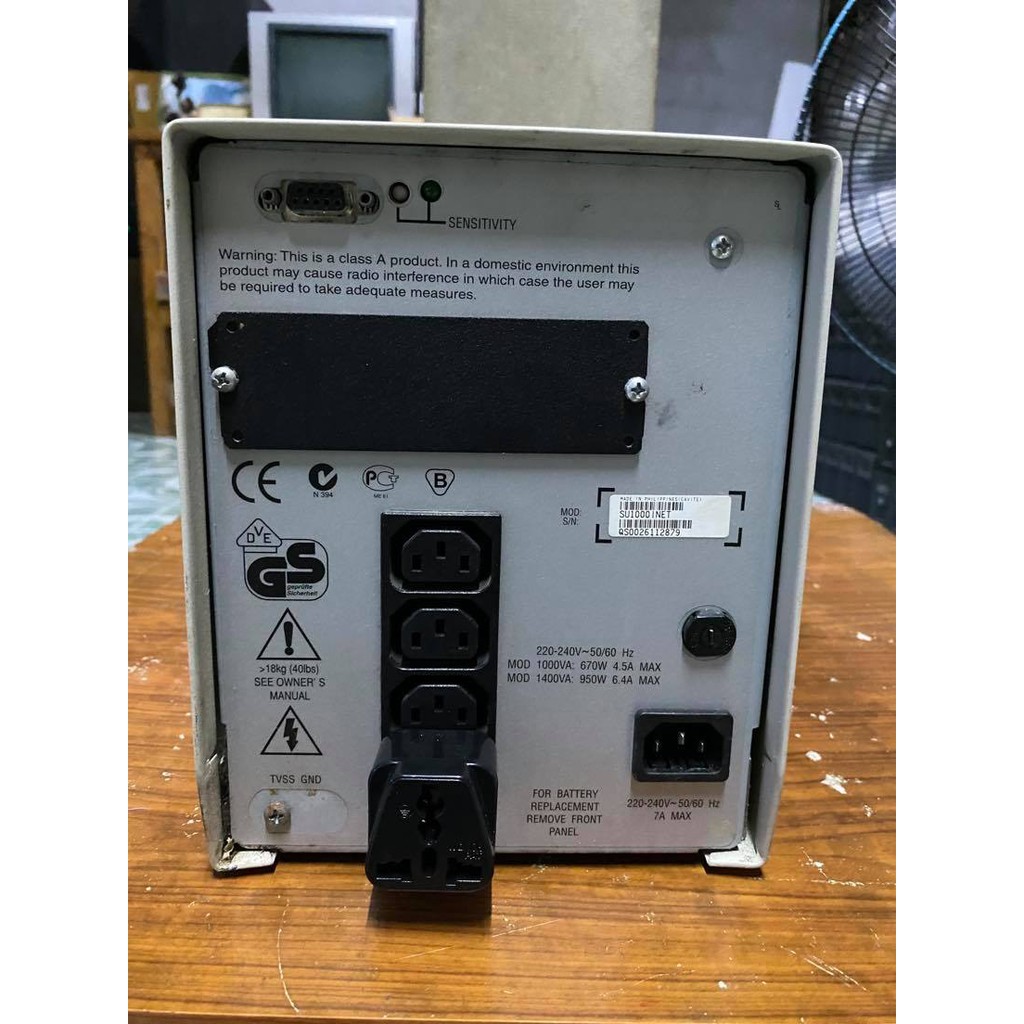 เครื่องสำรองไฟ APC SMART UPS (700VA /450 Watt) (750VA /500 Watt) (1000VA /670 Watt) คลื่นเพียวซายเวฟ มือสองราคาถูก #6