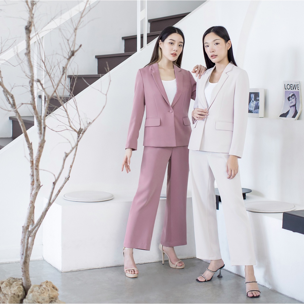 AIRI - OLIVIA PANTS กางเกงขายาวเอวสูง