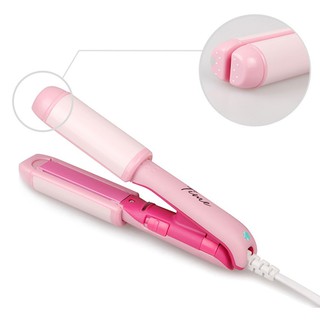 Hair Straightener เครื่องหนีบผมแบบพกพา รุ่น SR-218 (สีชมพู)