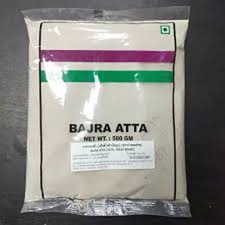 Indias Fresh Organic Bajra Atta / Pearl Millet Flour (500G)