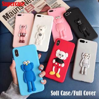 Vivo V17 Pro NEX 3 iQOO Pro 5G V15 V11 Pro Phone Case Cute Kaws Cartoon Soft Silicone TPU Case Cover