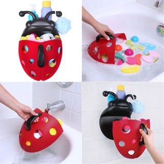 == โล่ะ == ชุดของเล่นอาบน้ำ 2 อิน 1 Boon Ladybug Pod Bath Toy Scoop Drain/USA