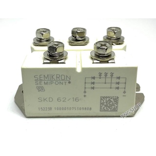 SKD 62/16 โมดูล SEMIKRON.ไดโอด 62A 1600V