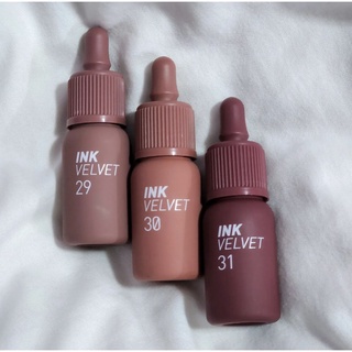 [พร้อมส่ง/ของแท้] สีใหม่ สายฝอ Peripera  INK VELVET 29/30/31 ลิปทินท์ ลิปกำมะหยี่