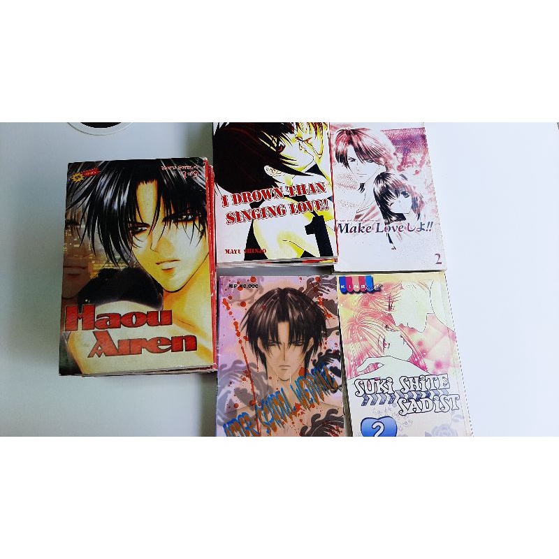 Preloved Komik_Collection BY MAYU SHINJO