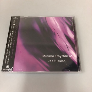 CD  ซีดีเพลงคลาสสิก Joe Hisaishi MinimalRhythm IV ที่ยังไม่ได้เปิดใหม่