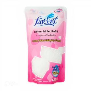 [ ส่งฟรี ! เก็บโค้ดหน้าร้าน] รีฟิลสารดูดความชื้น FARCENT ROSE ขนาด 660 มล.