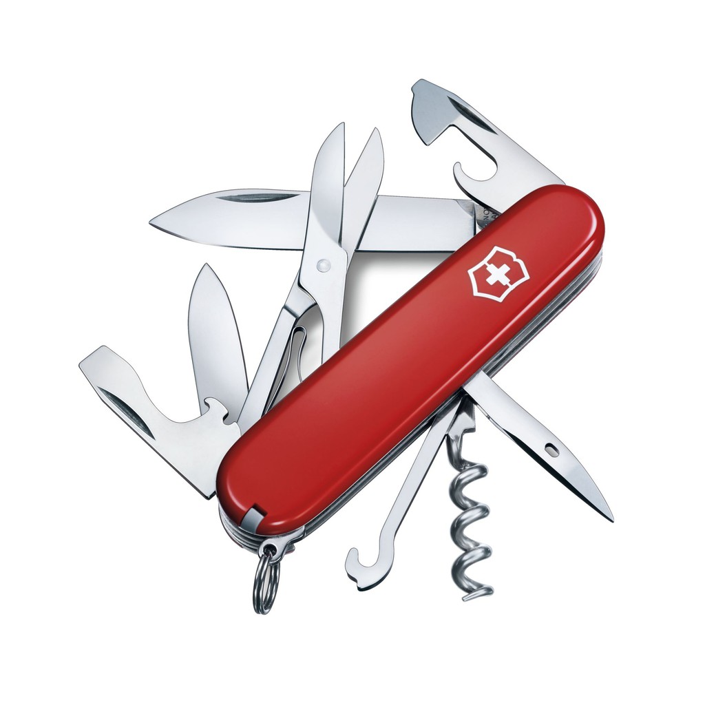 Victorinox Climber - Medium Pocket Knife for Climbing (1.3703) Swiss Army Knife | อุปกรณ์เสริมตั้งแคมป์และเดินป่า