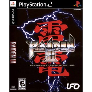 แผ่นเกมส์ Raiden3 แผ่นCD PS2 Playstation2 คุณภาพสูง ราคาถูก