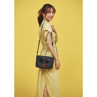 a-jolie BASKET SHOULDER BAG BOOK BLACK ver. กระเป๋าถือสุดฮิต (ไม่มีกล่องและนิตยสารค่ะ)