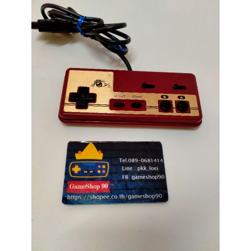 จอยเสริม Famicom (FC) และFamily (FR102)หรือ ทรงขาวแดงไว้รวบคุม จอย1 และ จอย 3 สำหรับเกม คุนิโอะ หรือ