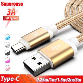 USB C Charger Cable 3m 1 2 3 Meter Usb Data Cable Fast Charging Type C For Huawei Honor Samsung Galaxy A9 A8 A50 Oneplus