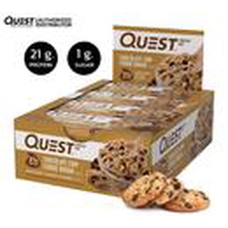 Quest Protein Bar - Chocolate Chip Cookie Dough 1 Box (12 Bars)