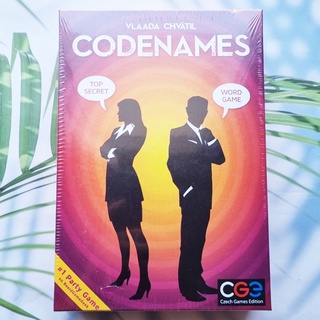 บอร์ดเกมโค้ดเนมส์ เกมส์คำศัพท์ภาษาอังกฤษ Czech Games Codenames (CGE®)  เกมส์กระดาน การ์ดเกม เกม เกมส์