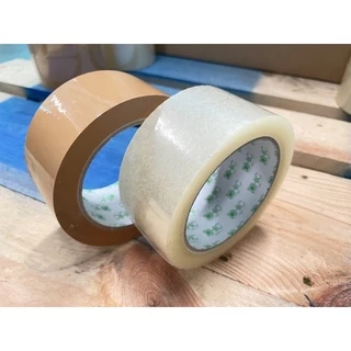 (ยกลัง100หลา/36ม้วน) เทปใส เทปสีขุ่น กว้าง 2นิ้ว ยาว 100หลาเต็ม 36ม้วน OPP tape สำหรับปิดกล่อง แกนเขียว