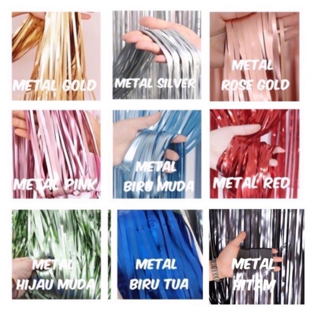 1MX2M FOIL CURTAIN**