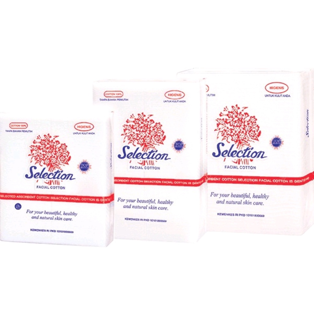 Selection Facial Cotton 75g / 50g / 35g - คอตตอน