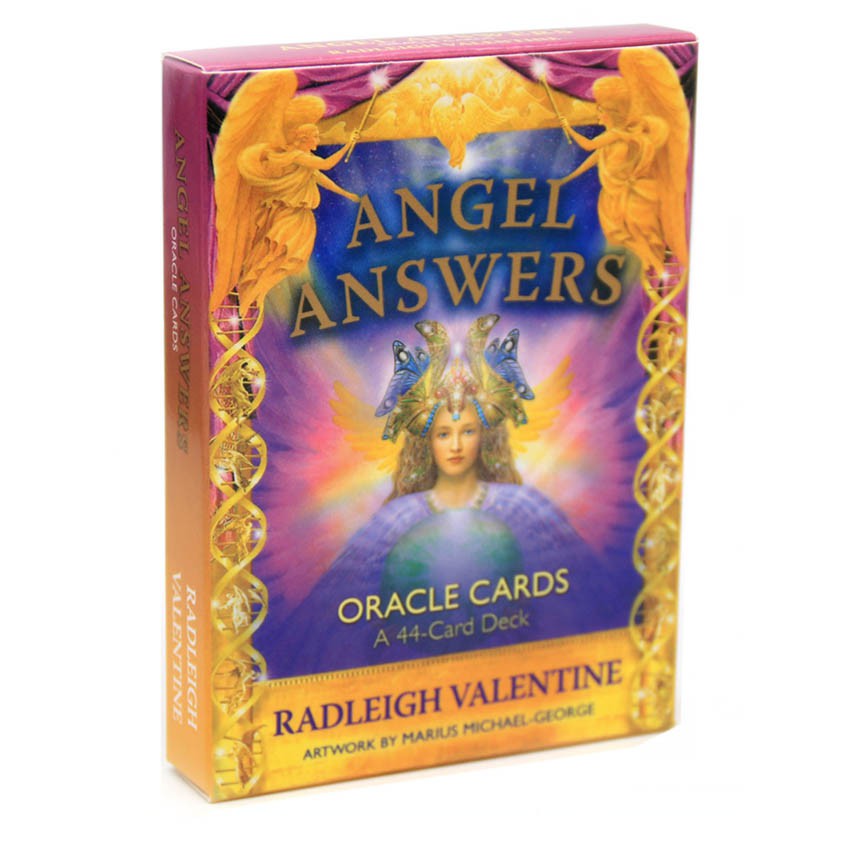 Angel Answers Oracle 44 Cards Tarot Game