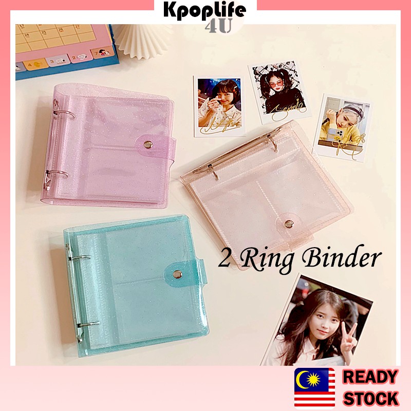 KPOP Binder Photocard อัลบั้ม BT EX0 Ateez The Boyz Bl ckpink Idols photocard Jelly Giltter Binder ก