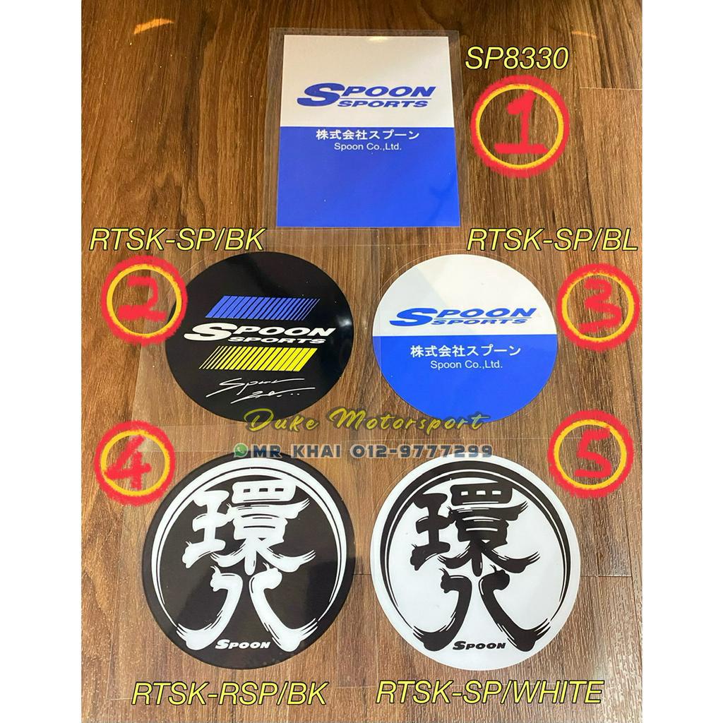 Jdm สติกเกอร์ติดกระจกหน้ารถยนต์ ลาย SPOON SPORT Co Ltd สไตล์ญี่ปุ่น สําหรับ Honda Jazz GD GE GK