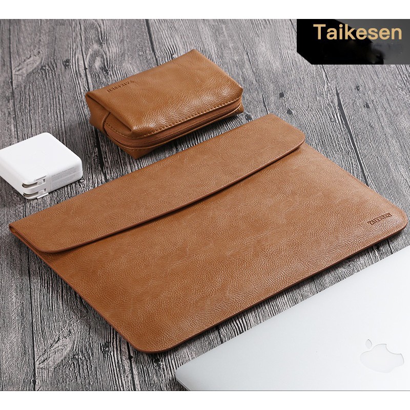 Taikesen Leather Bag Combo สําหรับ Macbook Air /Pro 13.3 นิ ้ ว