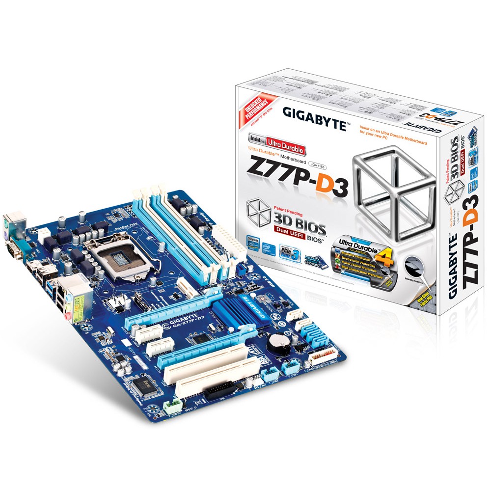 MAINBOARD (เมนบอร์ด) 1155 GIGABYTE Z77P-D3AINBOARD (เมนบอร์ด) 1155 GIGABYTE Z77P-D3